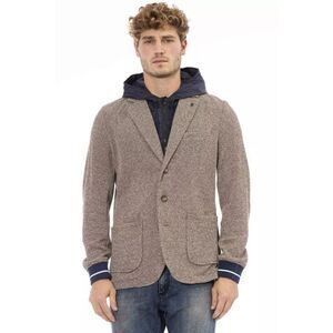 Distretto12 Chic Waterproof Hooded Fabric Men's Jacket